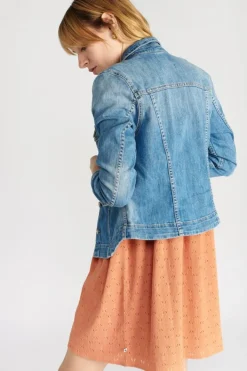 Le Temps des Cerises Veste En Jeans Lilly Bleu Blue Clearance