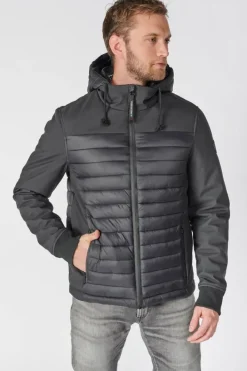 Le Temps des Cerises Veste Impermeable Lima Noire Black New