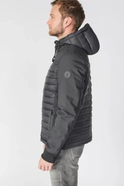 Le Temps des Cerises Veste Impermeable Lima Noire Black New