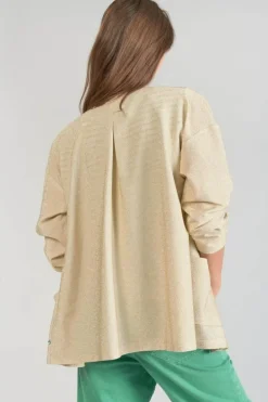 Le Temps des Cerises Veste Kimono Sobrado Dore Light Gold Cheap