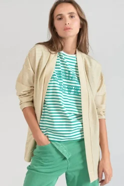 Le Temps des Cerises Veste Kimono Sobrado Dore Light Gold Cheap