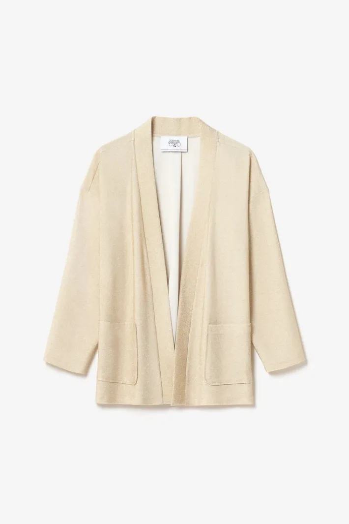 Le Temps des Cerises Veste Kimono Sobrado Dore Light Gold Cheap