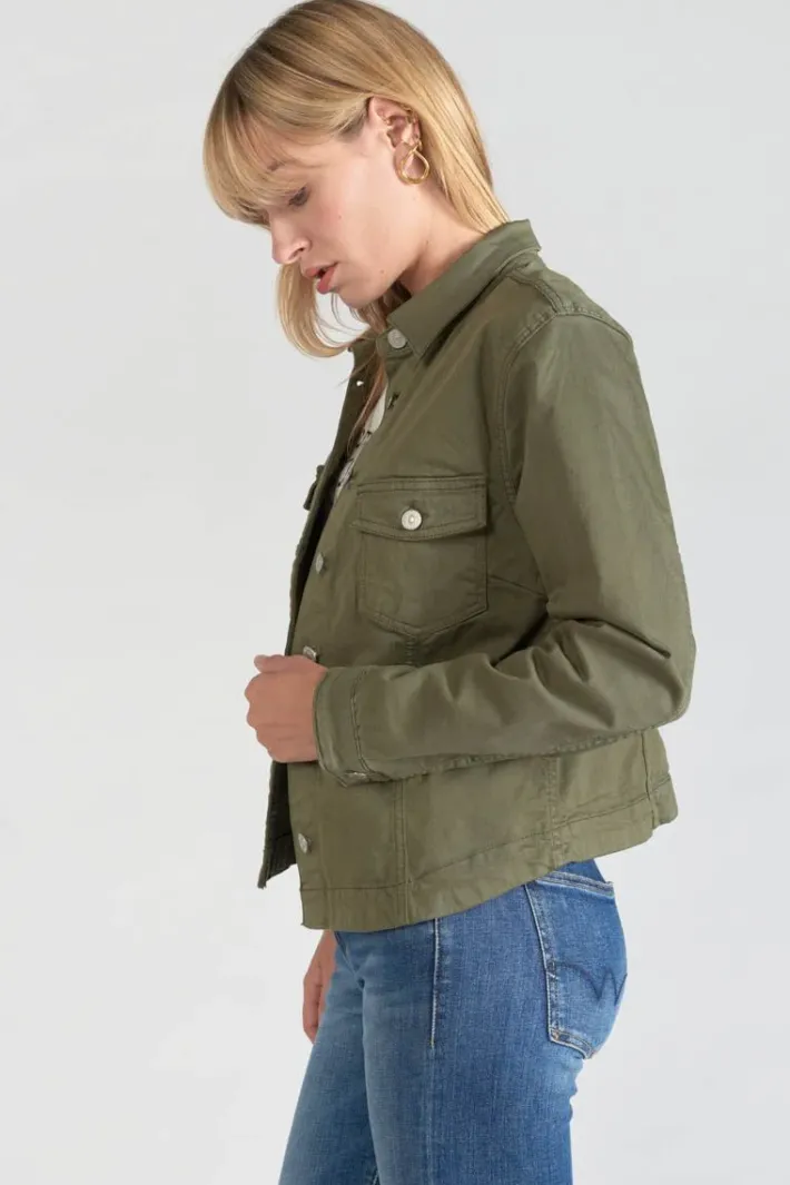 Le Temps des Cerises Veste Lilly Kaki Lizard Discount