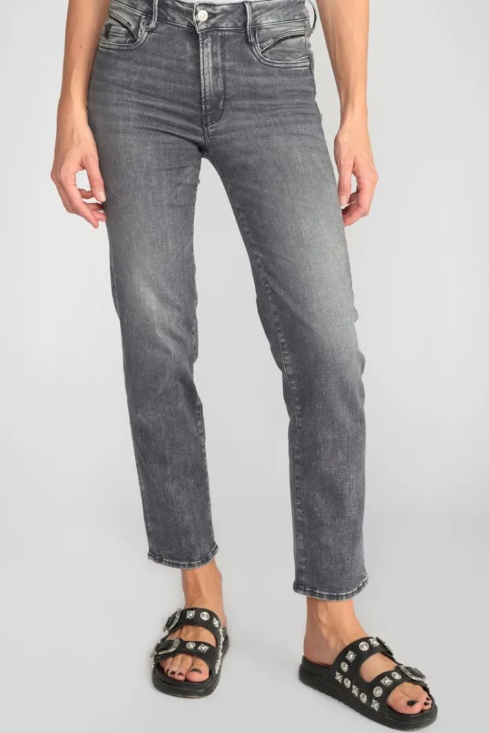 Le Temps des Cerises Vex Pulp Regular Taille Haute 7/8Eme Jeans Gris N°2 Grey Best Sale