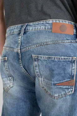 Le Temps des Cerises Vintage 700/20 Regular Jeans Destroy Bleu N°4 Blue New