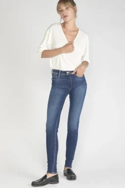 Le Temps des Cerises Vivi Pulp Slim Taille Haute Jeans Bleu N°1 Blue Hot